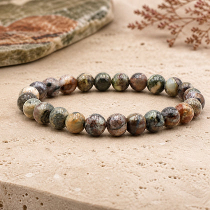 Bracelet Pietersite 8 mm – Sang-froid des Tempêtes