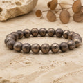 Bracelet Pyrite 8 mm – Aplomb Serein