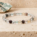 Bracelet Quartz Chlorite 6 mm – Cœur Renouvelé