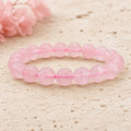 Bracelet Quartz Rose 10 mm – Apaisement du Cœur