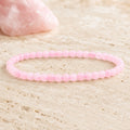 Bracelet Quartz Rose 4 mm – Tendresse envers Soi