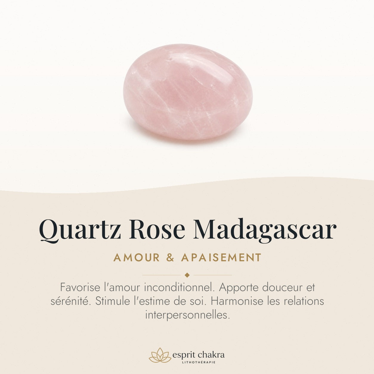Bracelet Quartz Rose 6 mm – Attachement Chaleureux — vertus de la pierre