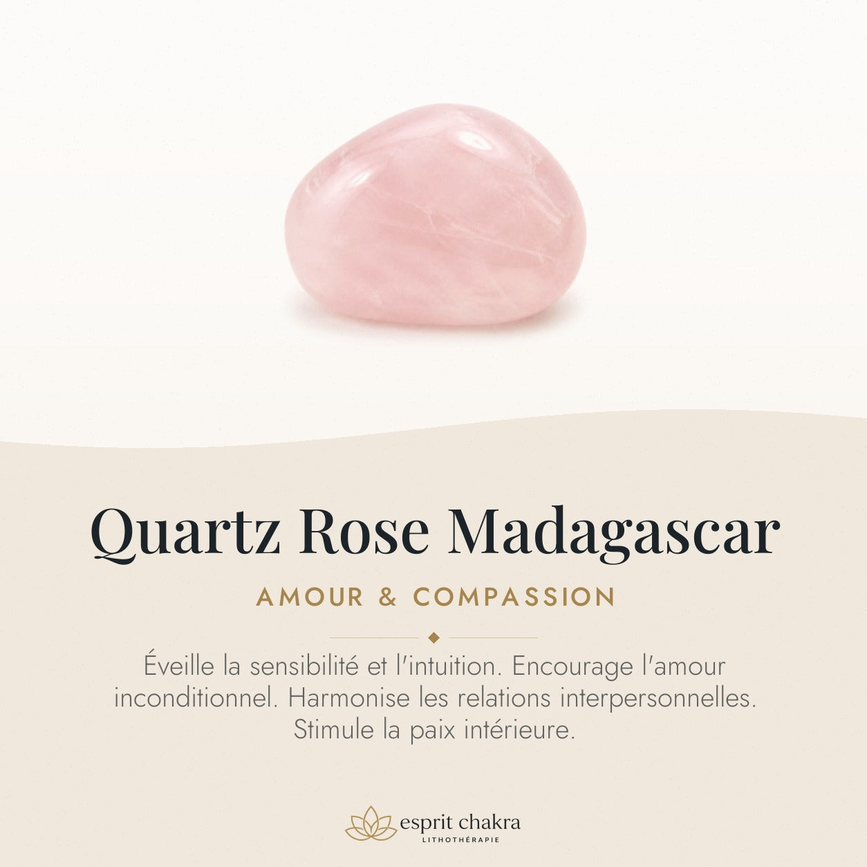 Bracelet Quartz Rose 6 mm – Élan Tranquille — vertus de la pierre