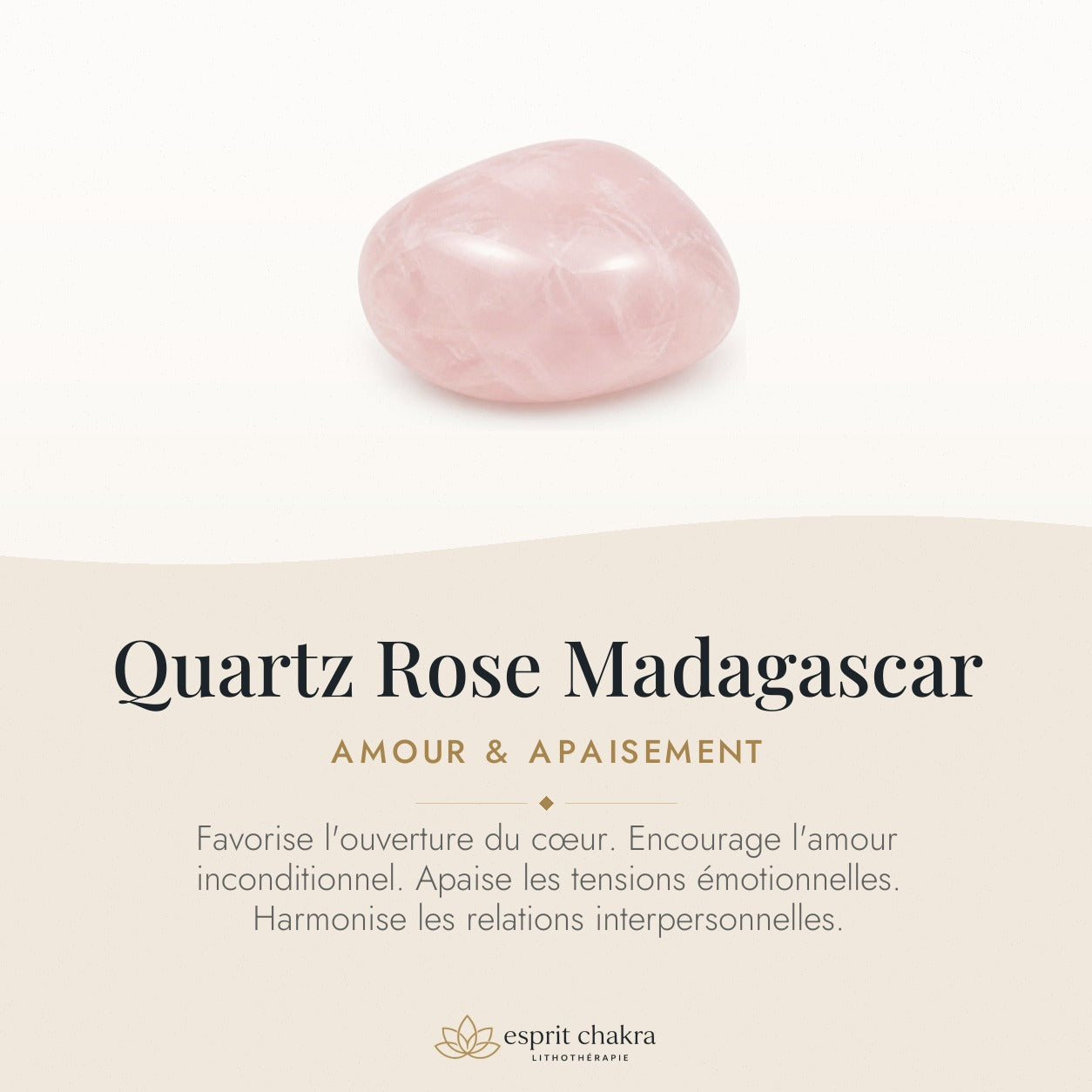 Bracelet Quartz Rose 6 mm – Tendresse Fidèle — vertus de la pierre