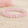 Bracelet Quartz Rose 8 mm – Joie Simple