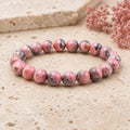 Bracelet Rhodochrosite 10 mm – Compassion des Liens