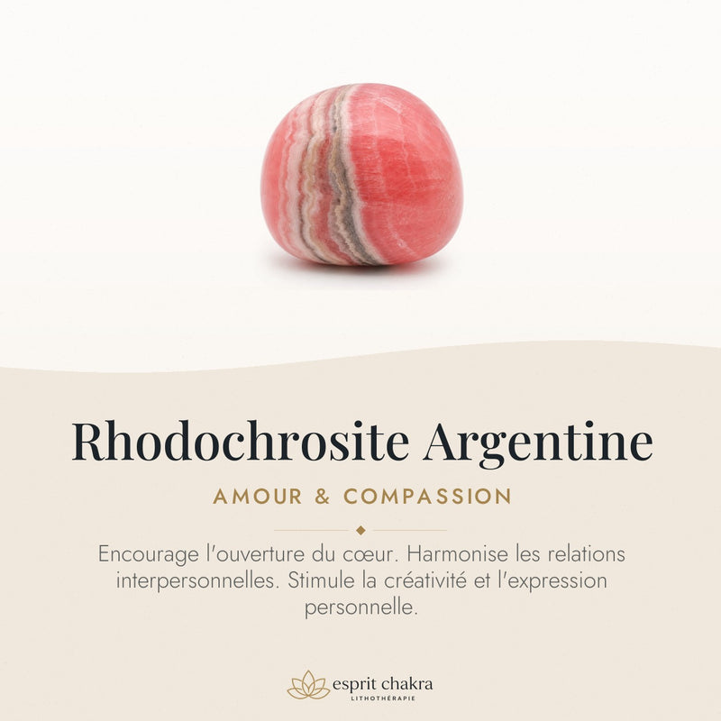 Bracelet Rhodochrosite 4 mm – Douceur du Souvenir
