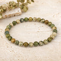 Bracelet Rhyolite 6 mm – Ancrage du Changement