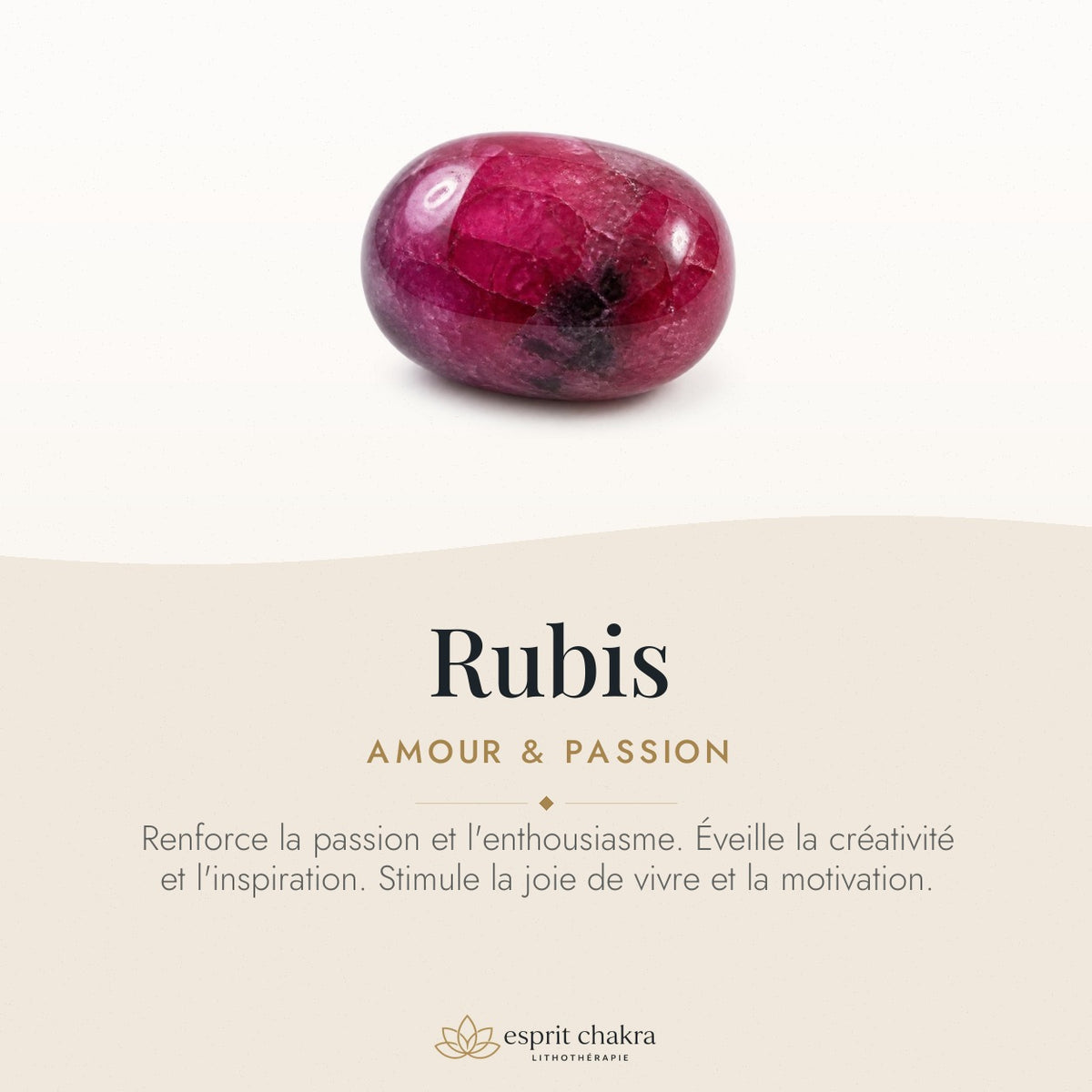 Bracelet Rubis 6 mm – Amour Ardent — vertus de la pierre