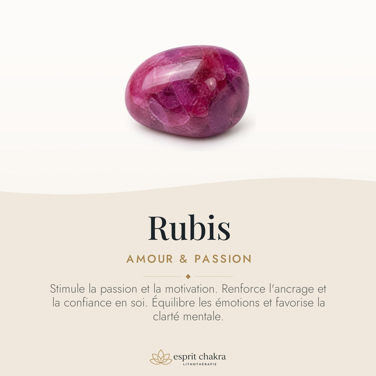Bracelet Rubis 6 mm – Désir Audacieux — vertus de la pierre