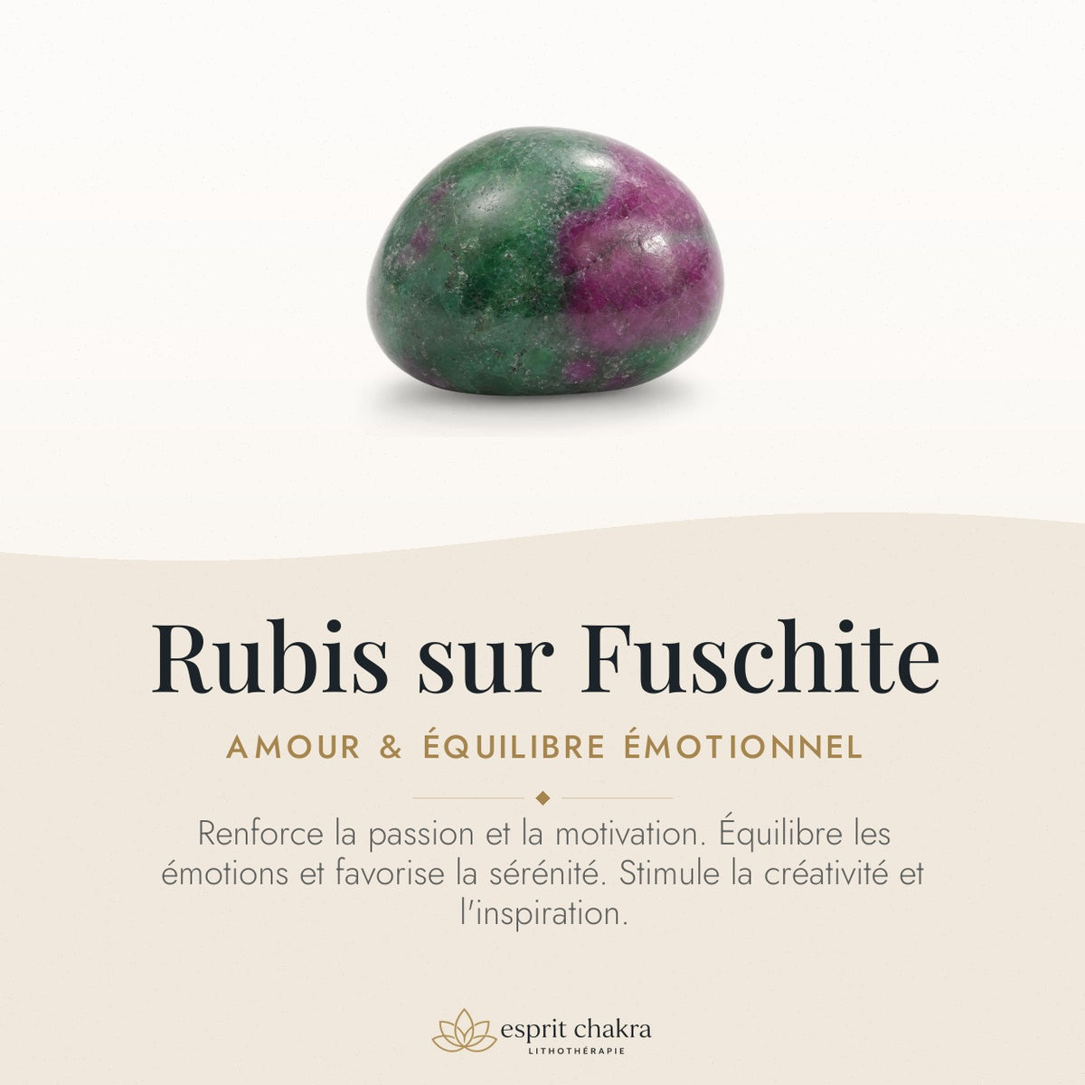 Bracelet Rubis sur Fuschite 8 mm – Amour Vif — vertus de la pierre