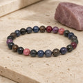 Bracelet Saphir Multicolore 6 mm – Harmonie des Talents