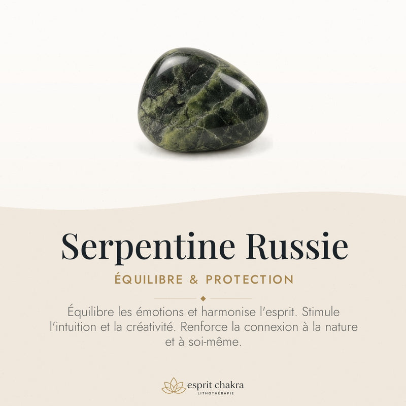Bracelet Serpentine 6 mm – Équilibre du Renouveau