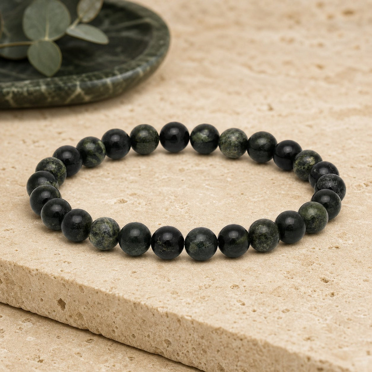 Bracelet Serpentine 6 mm – Équilibre du Renouveau