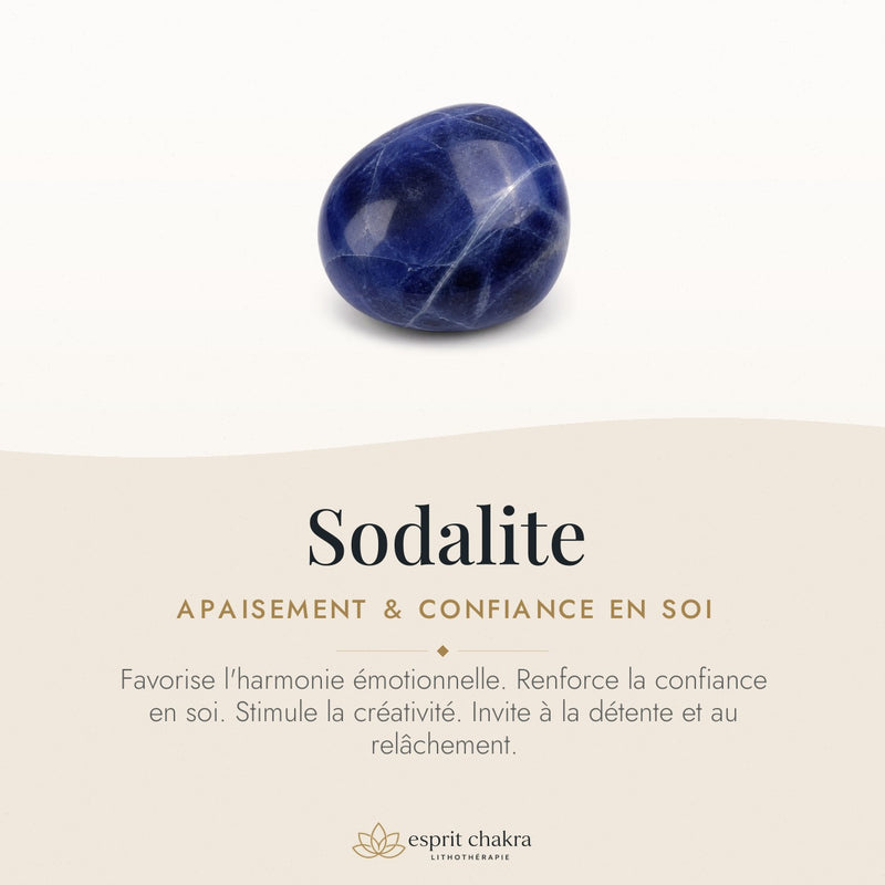 Bracelet Sodalite 10 mm – Parole Apaisée