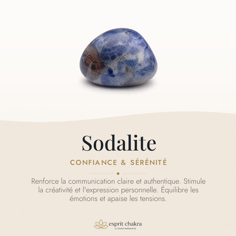 Bracelet Sodalite 4 mm – Justesse de l’Écoute