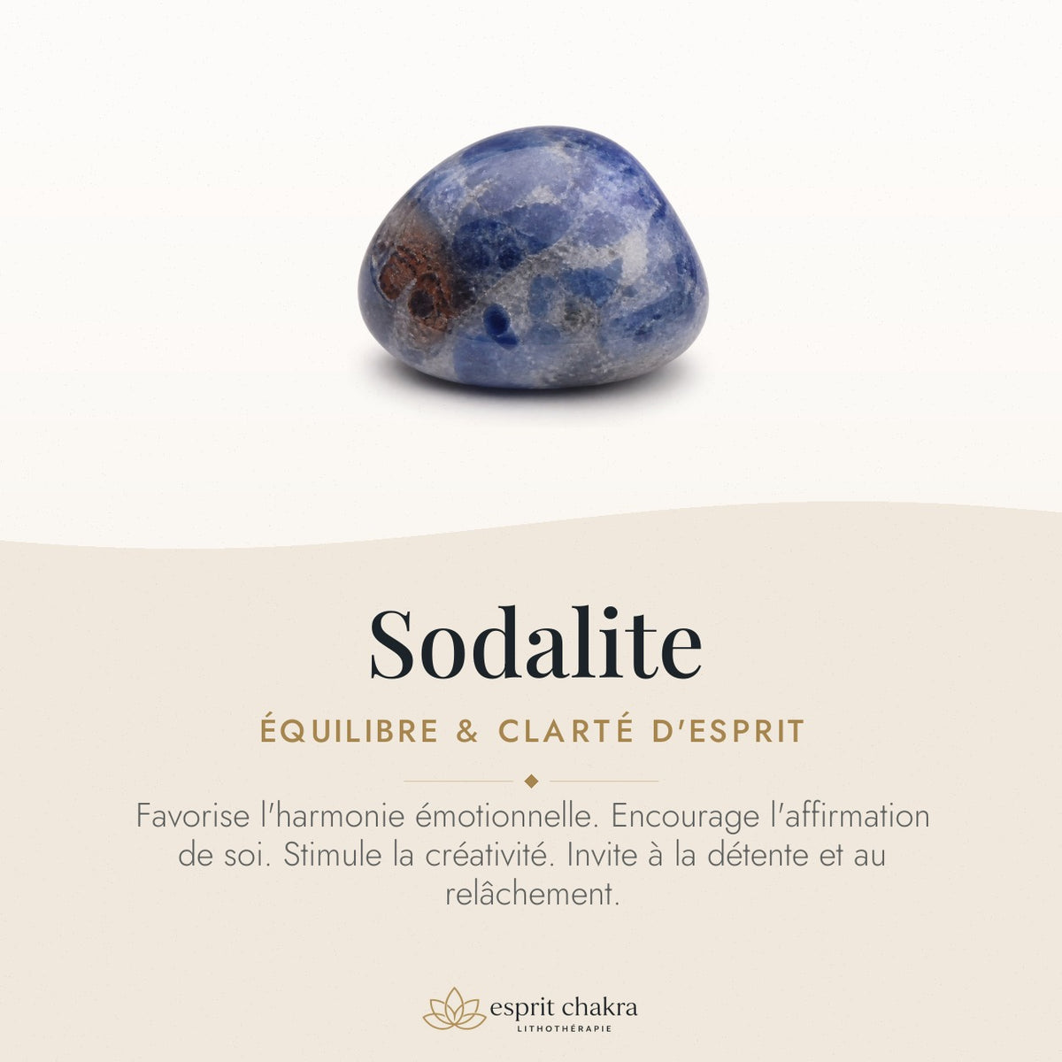 Bracelet Sodalite 8 mm – Commencement Doux — vertus de la pierre