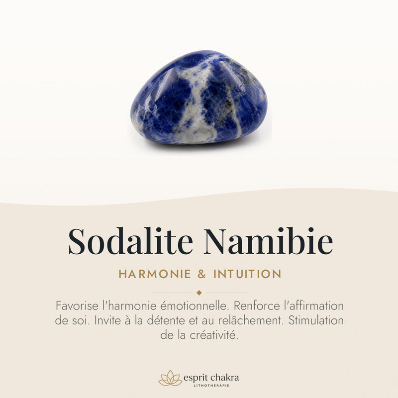 Bracelet Sodalite 8 mm – Netteté des Idées