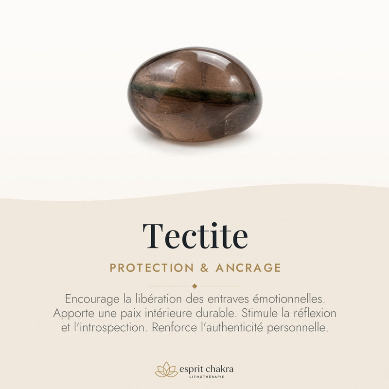 Bracelet Tectite 6 mm – Essor Tranquille