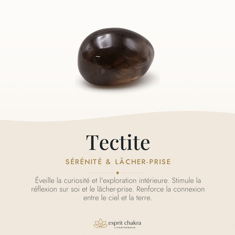 Bracelet Tectite 8 mm – Calme Doux