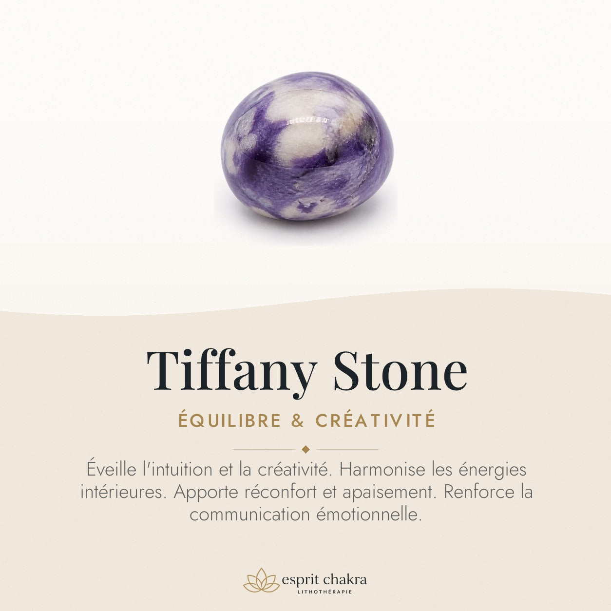Bracelet Tiffany Stone 8 mm – Équilibre de l’Imaginaire — vertus de la pierre