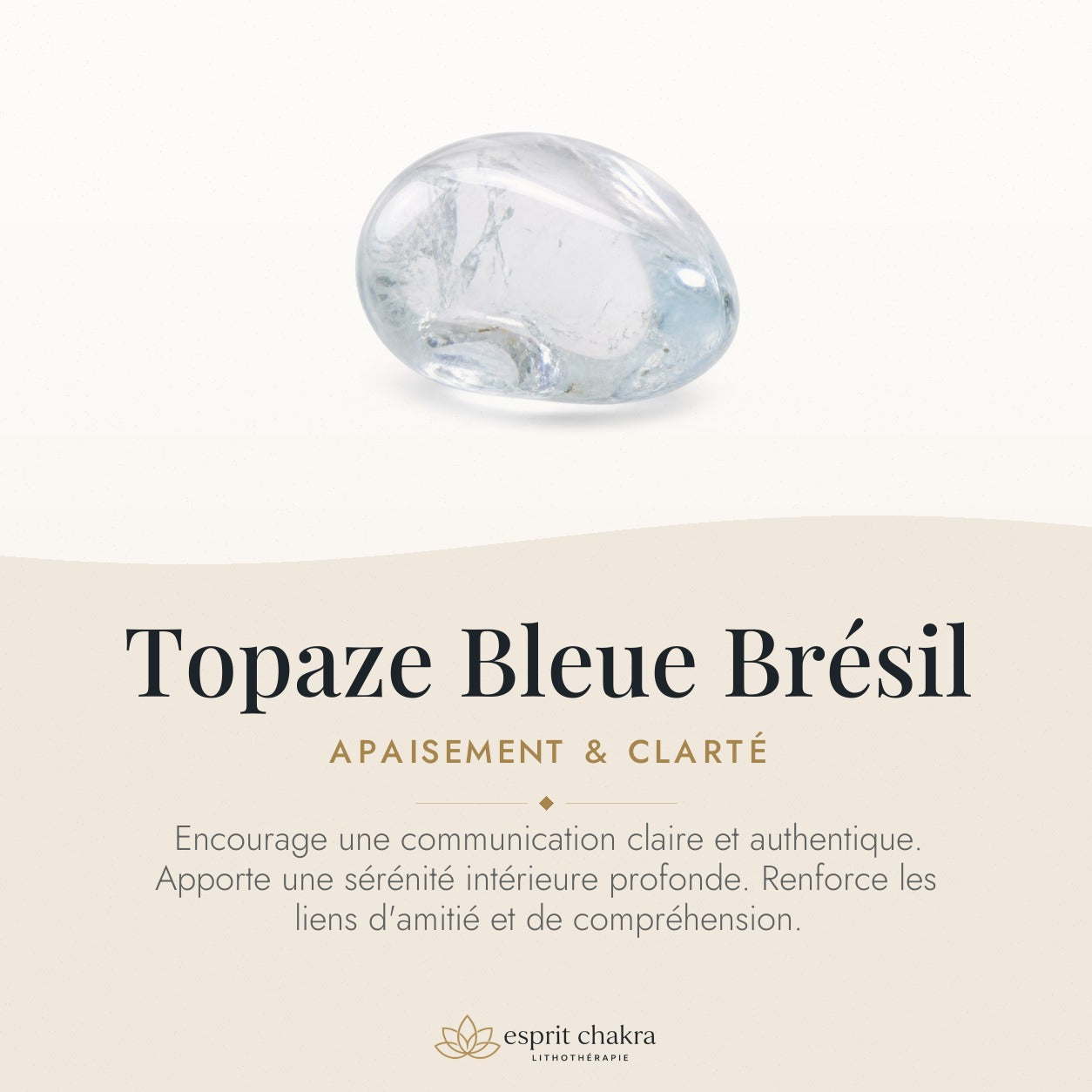 Bracelet Topaze Bleue 6 mm – Franchise du Dialogue — vertus de la pierre