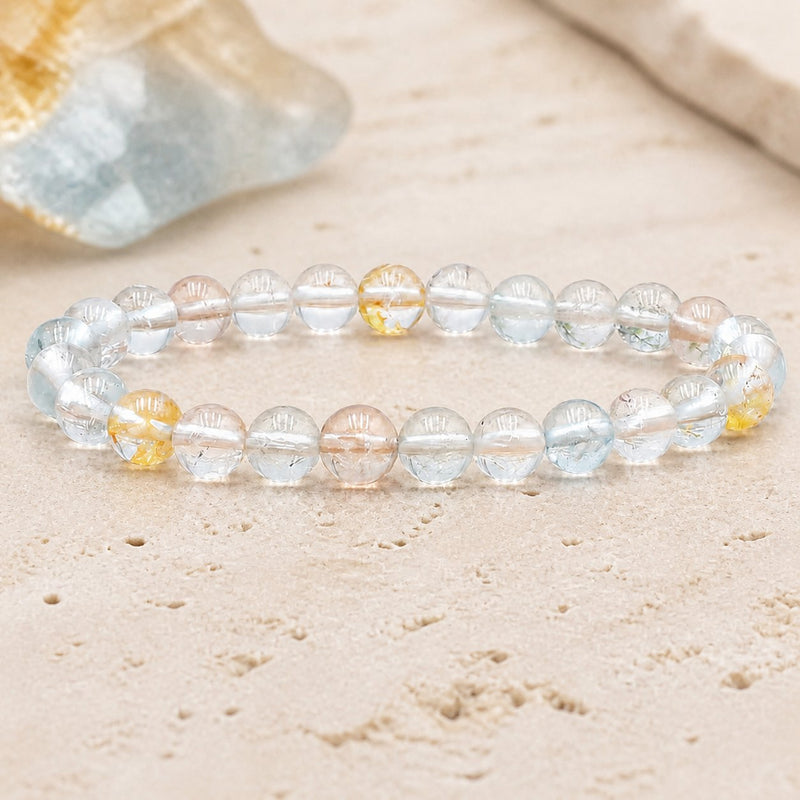 Bracelet Topaze Multicolore 8 mm – Envie Vive