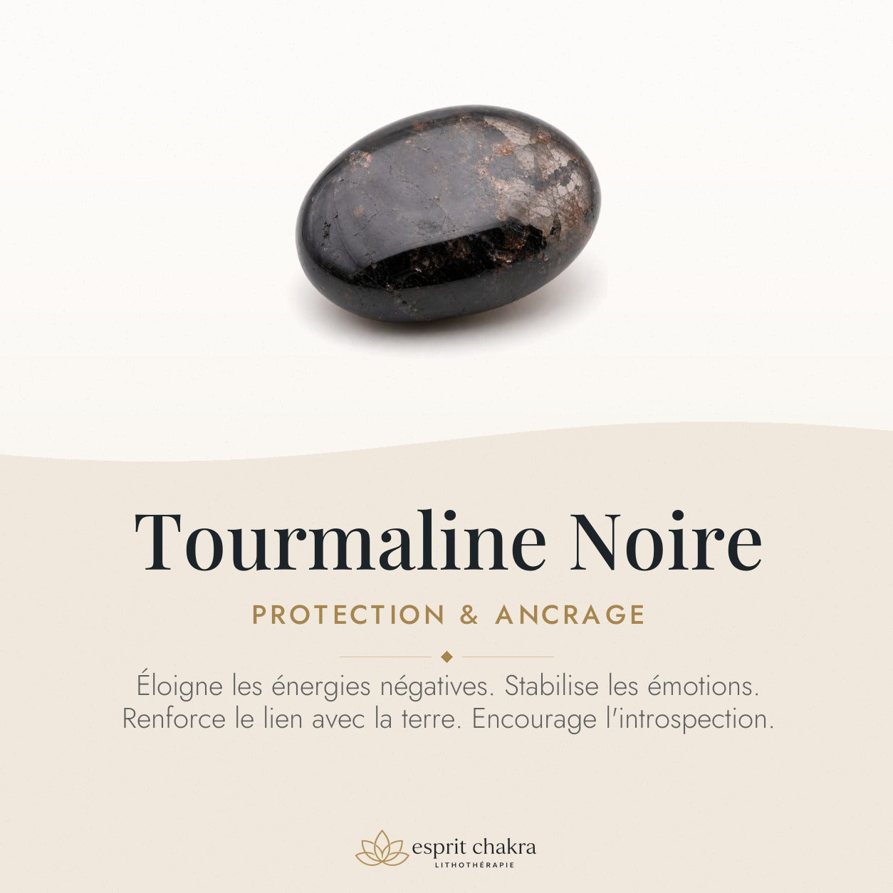 Bracelet Tourmaline Noire 8 mm – Sérénité Paisible — vertus de la pierre