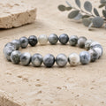 Bracelet Tourmaline Oeil de Chat 8 mm – Quiétude Douce