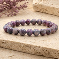Bracelet Tourmaline Polychrome 8 mm – Protection des Transitions