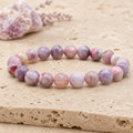 Bracelet Tourmaline Rose 10 mm – Confiance Tendre