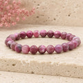 Bracelet Tourmaline Rose 8 mm – Repos Doux