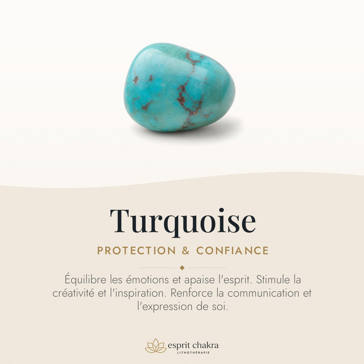 Bracelet Turquoise 4 mm – Assurance de l’Inconnu — vertus de la pierre