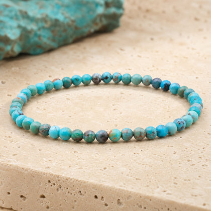 Bracelet Turquoise 4 mm – Audace des Projets