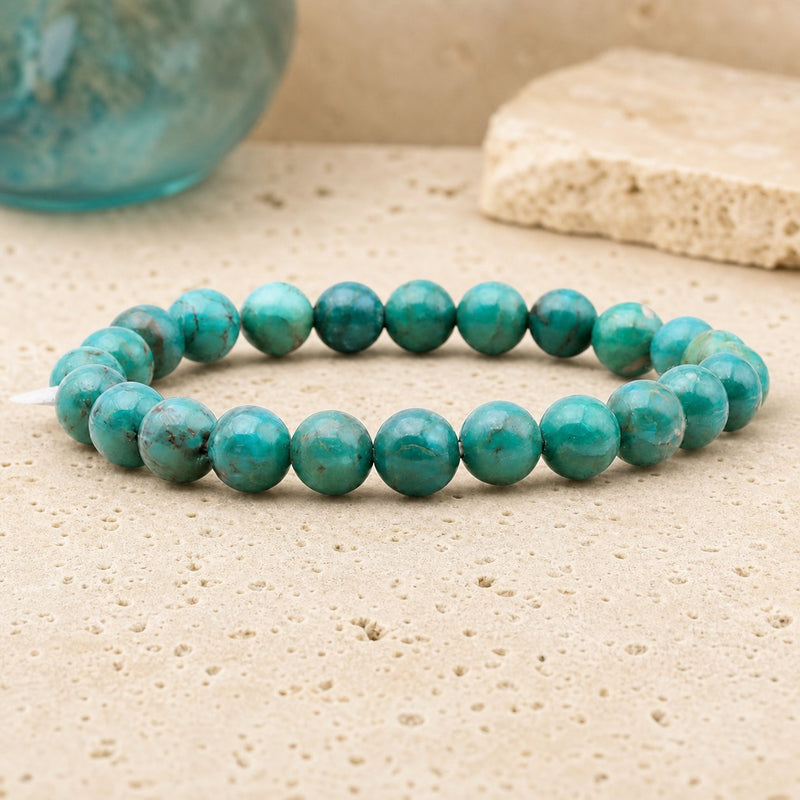 Bracelet Turquoise 8 mm – Confiance Fidèle