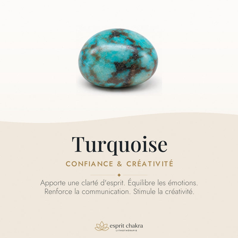Bracelet Turquoise 8 mm – Confiance Paisible