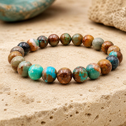 Bracelet Turquoise 8 mm – Confiance Simple