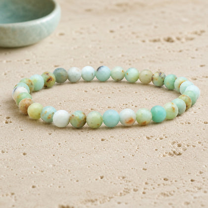 Bracelet Turquoise Mongolie 6 mm – Liberté du Grand Air