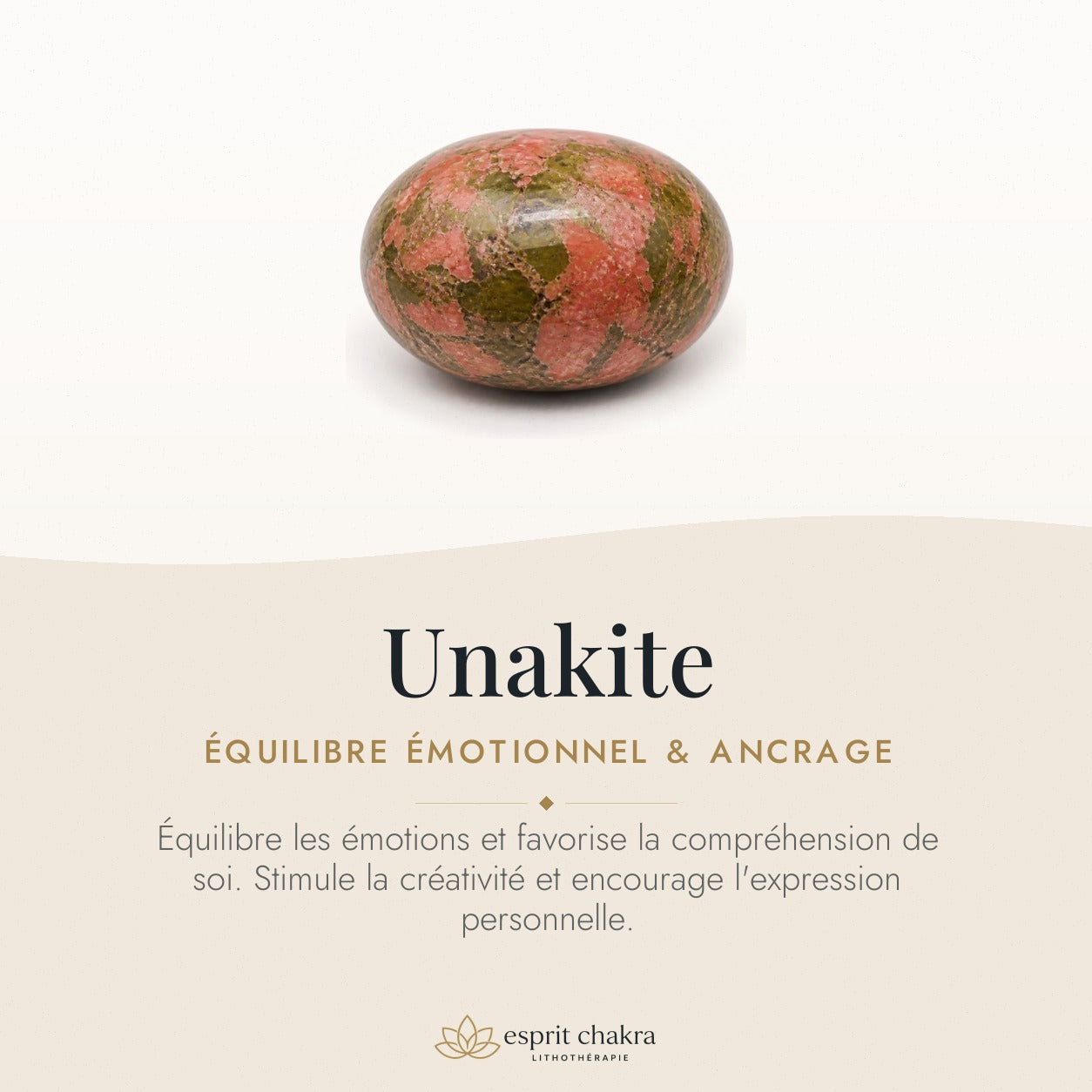 Bracelet Unakite 6 mm – Harmonie de la Réconciliation — vertus de la pierre