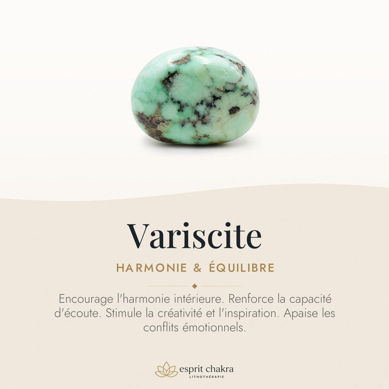 Bracelet Variscite 8 mm – Harmonie du Repos
